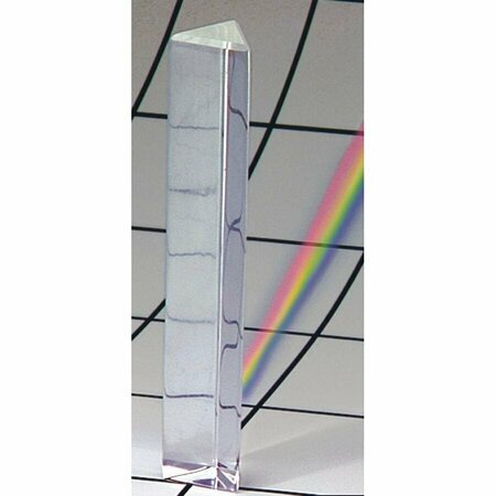 FREY SCIENTIFIC Acrylic Equilateral Prism, 1 x 6" 3328-06